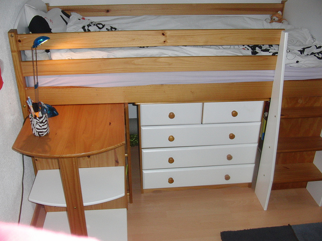 Wooden furniture and drawers